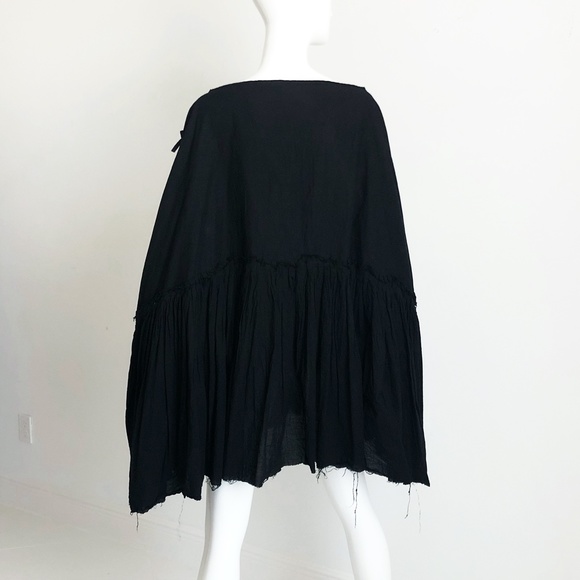 Junya Watanabe Poncho Avante-Garde Ruffle Wrap Tie from Kat Von D Charity Rare M - Picture 8 of 12